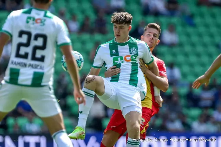 Eindelijk weer winst voor FC Groningen, Go Ahead Eagles nipt verslagen